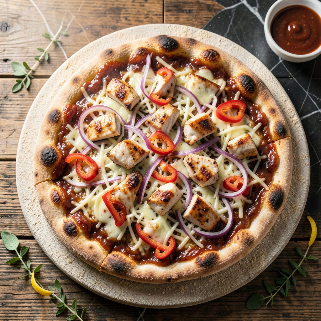 bbq pizza stone recipe detailed visual guide