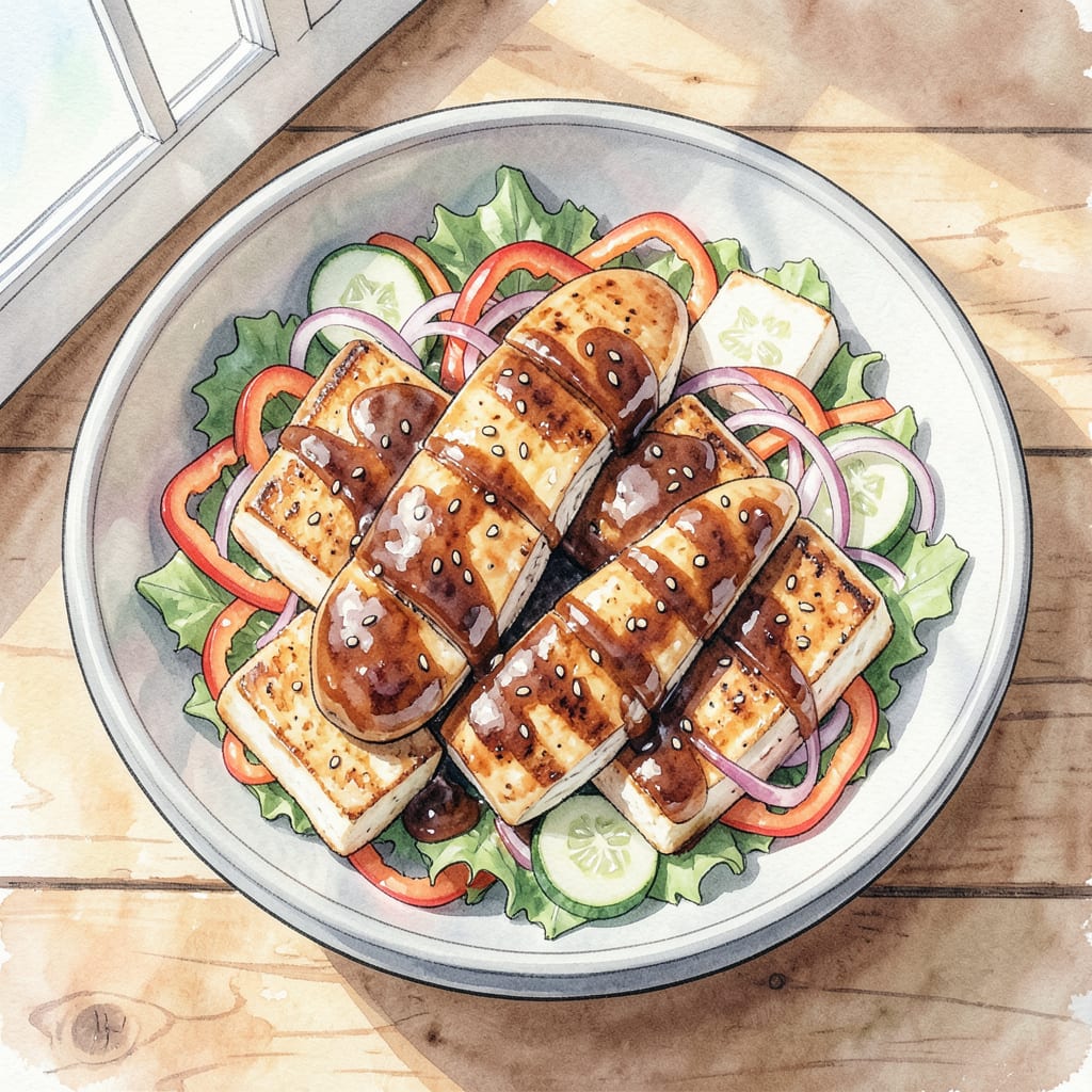 Visual representation of BBQ Poke Bowl Recipe: Grilled Perfection in a Fresh Bowl