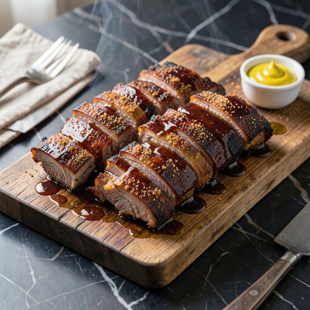 BBQ Pork Back Ribs Recipe: 3 2 1 Method for Perfect Tenderness detailed visual guide