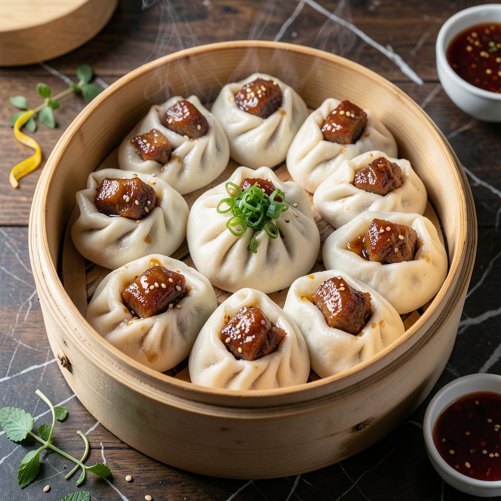 BBQ Pork Bao Recipe: Soft Steamed Buns With Savory Filling detailed visual guide
