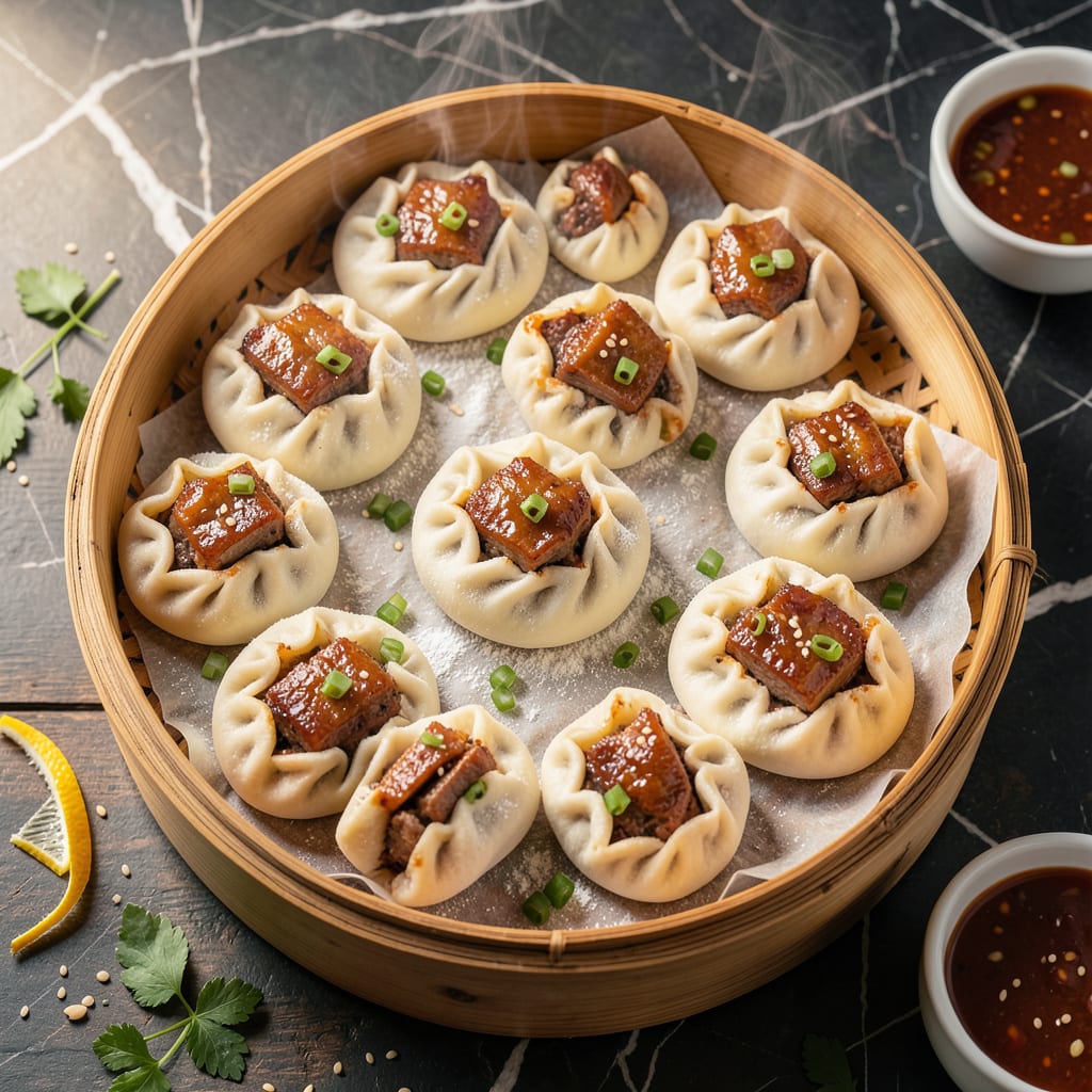 Complete BBQ Pork Bun Recipe: Steamed to Pillowy Soft Perfection overview image