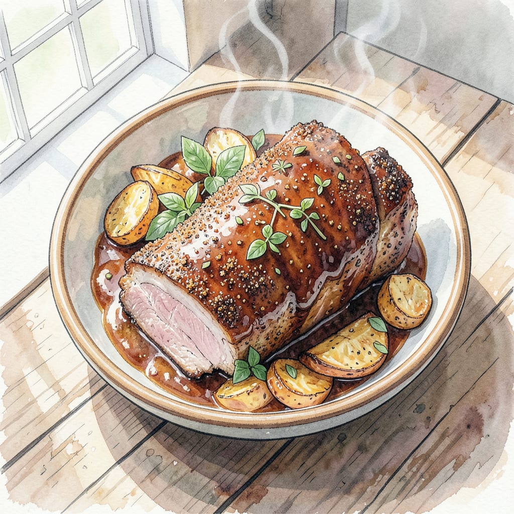 Visual representation of BBQ Pork Butt Recipe Oven: Tender Perfection Every Time