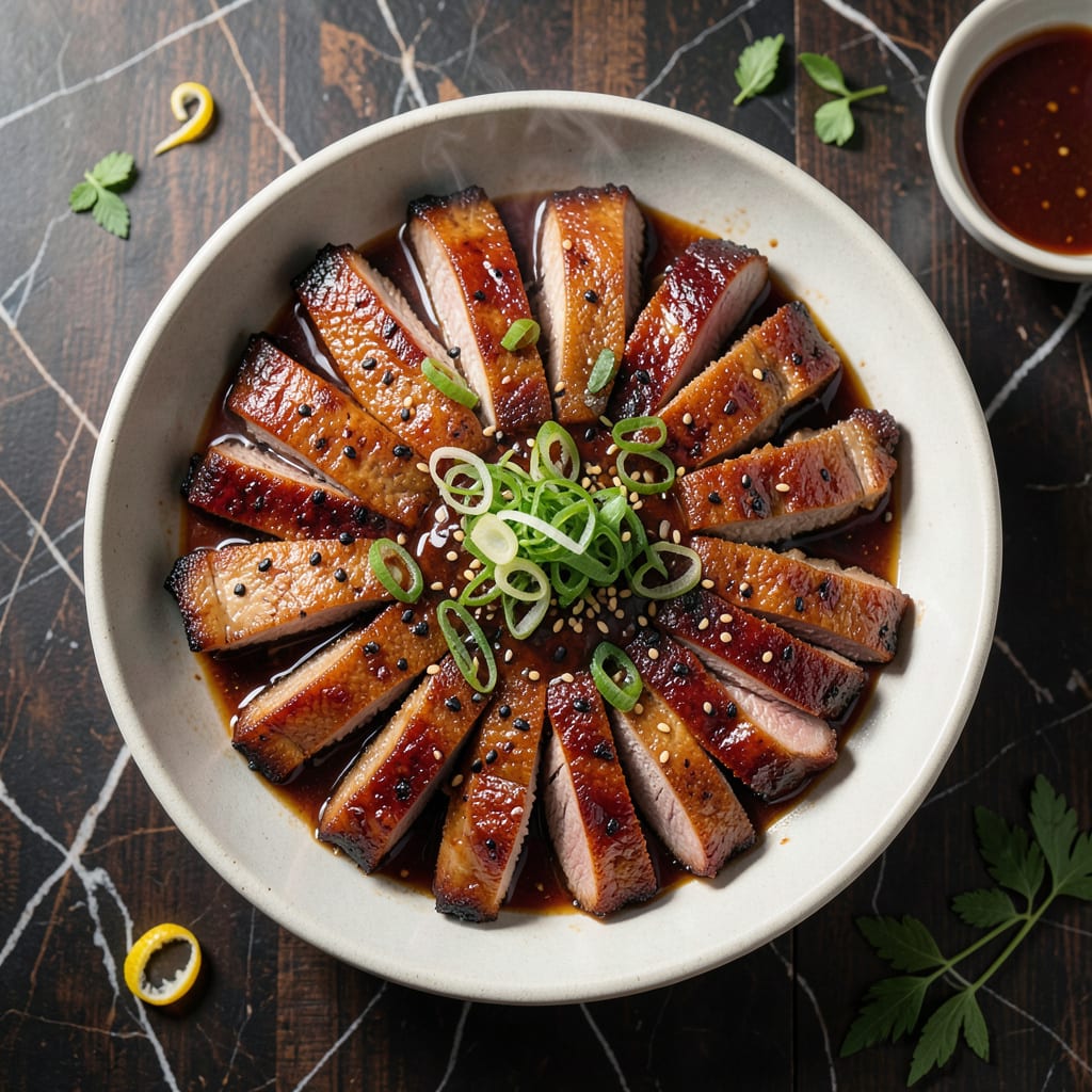 BBQ Pork Char Siu Recipe: Honey Glazed Cantonese Classic detailed visual guide