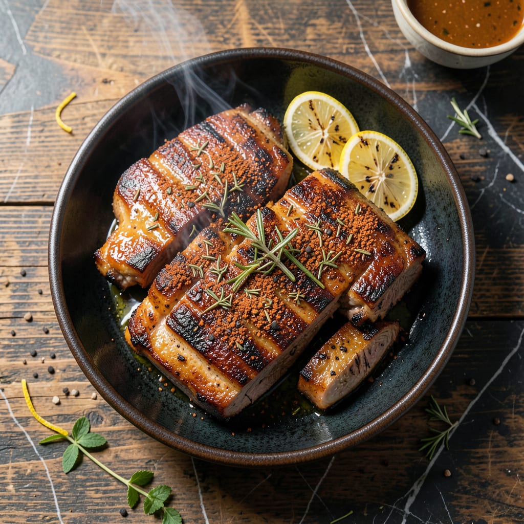 Visual representation of bbq pork chop recipe ideas