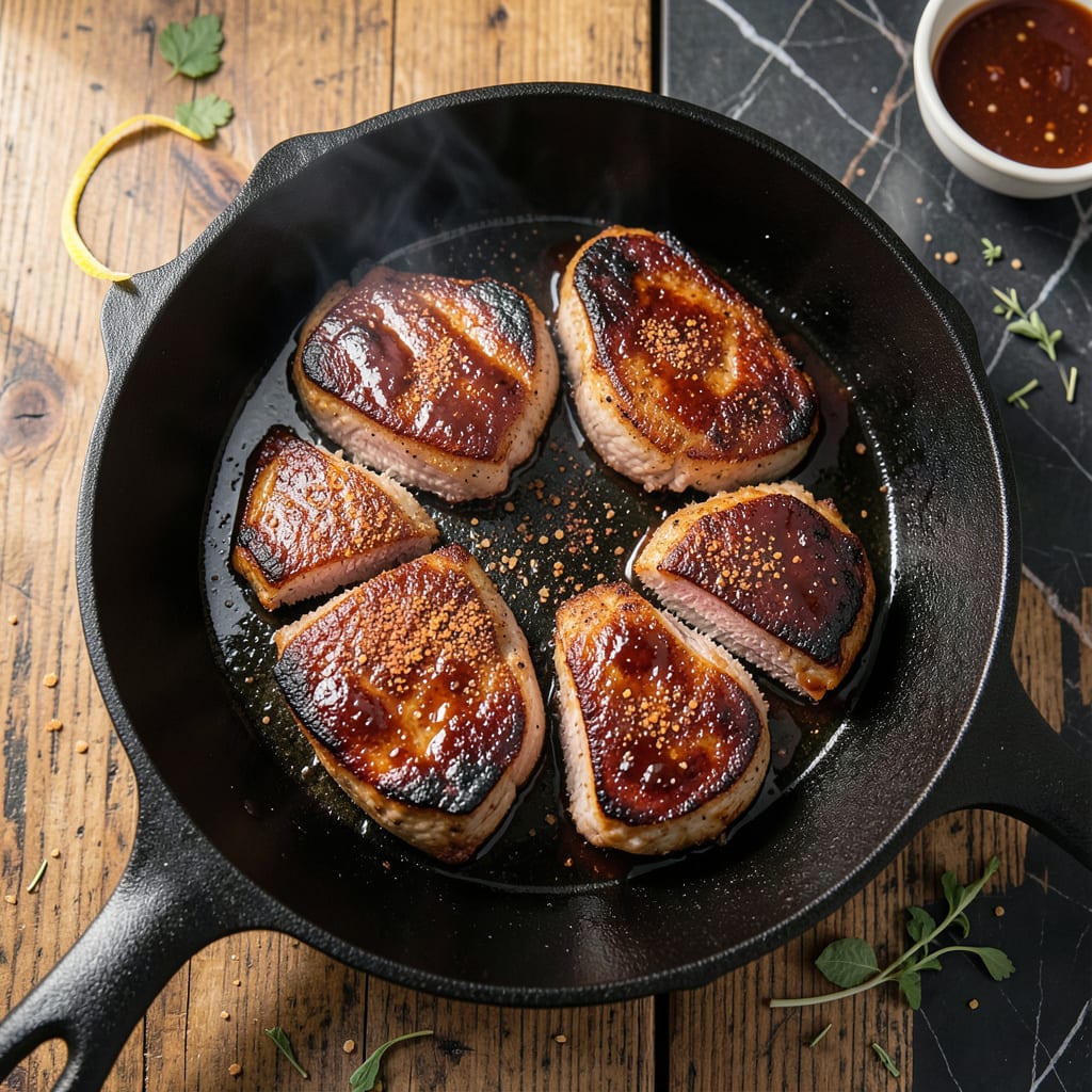 Complete BBQ Pork Chops in Oven Recipe: Juicy Chops With Smoky Sweet Crust overview image