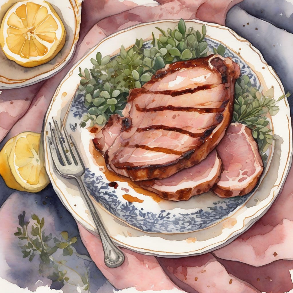 BBQ Pork Chops Recipe: Smoky and Tender in 30 Minutes example with annotations