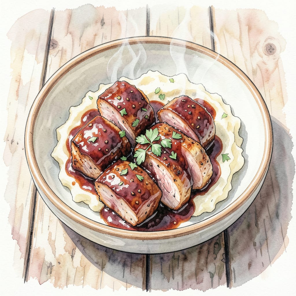 Complete BBQ Pork Chops Slow Cooker Recipe: Tender & Juicy in Minutes overview image