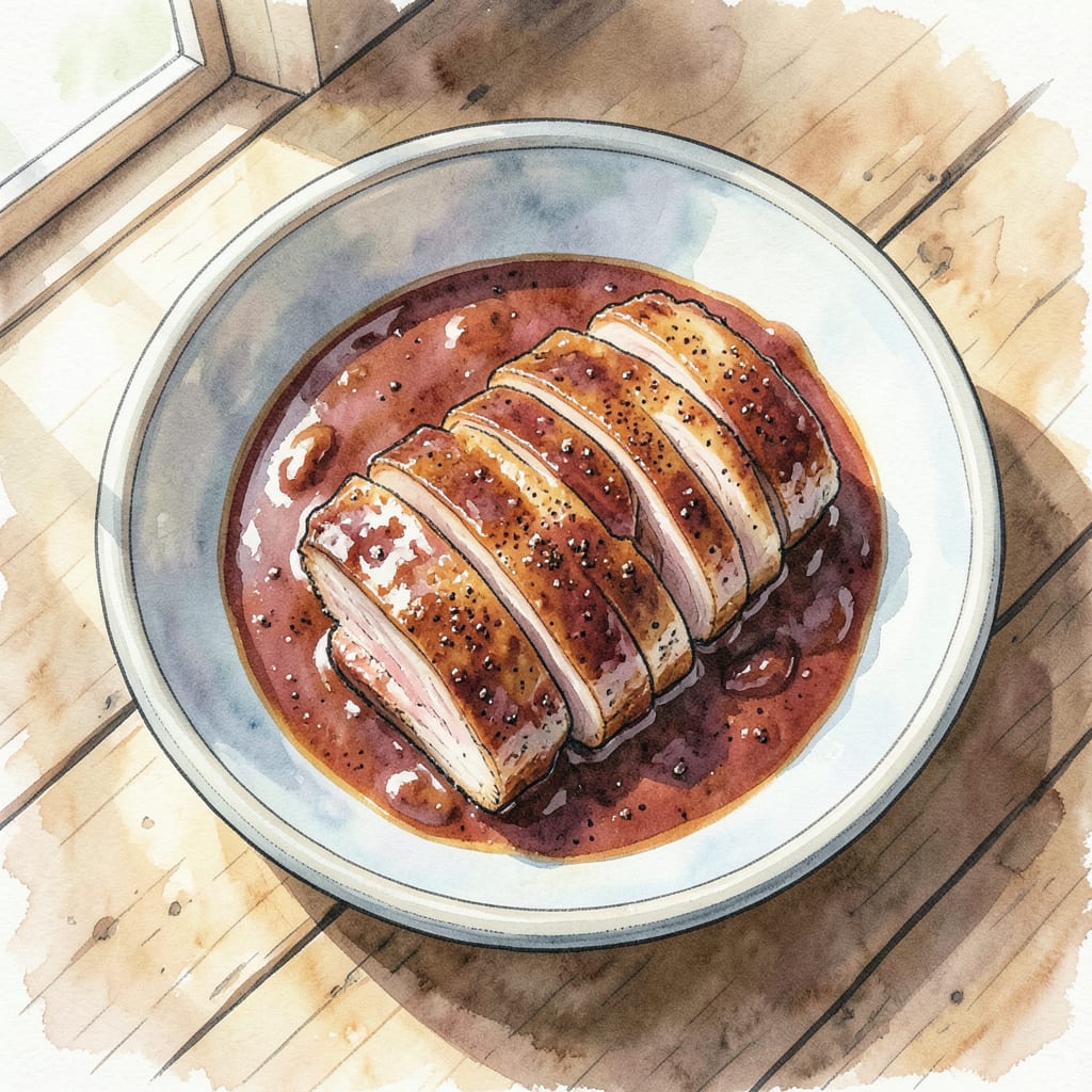 BBQ Pork Loin Recipe Oven: Tender & Juicy Every Time example with annotations