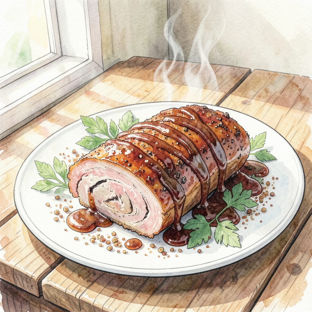 Visual representation of BBQ Pork Loin Recipe Slow Cooker: Fall Apart Tender in 8 Hours