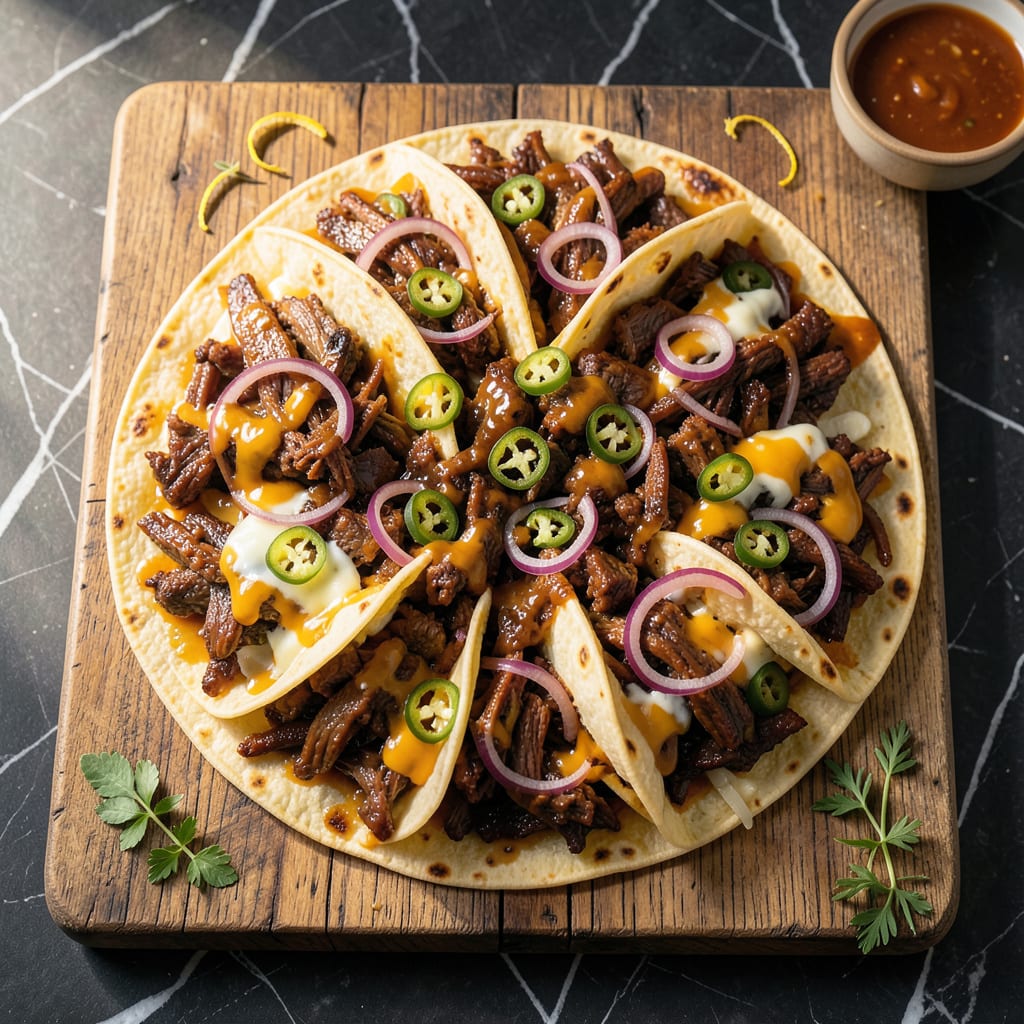 BBQ Pork Quesadilla Recipe: Smoky Sweet Cheese Melt detailed visual guide