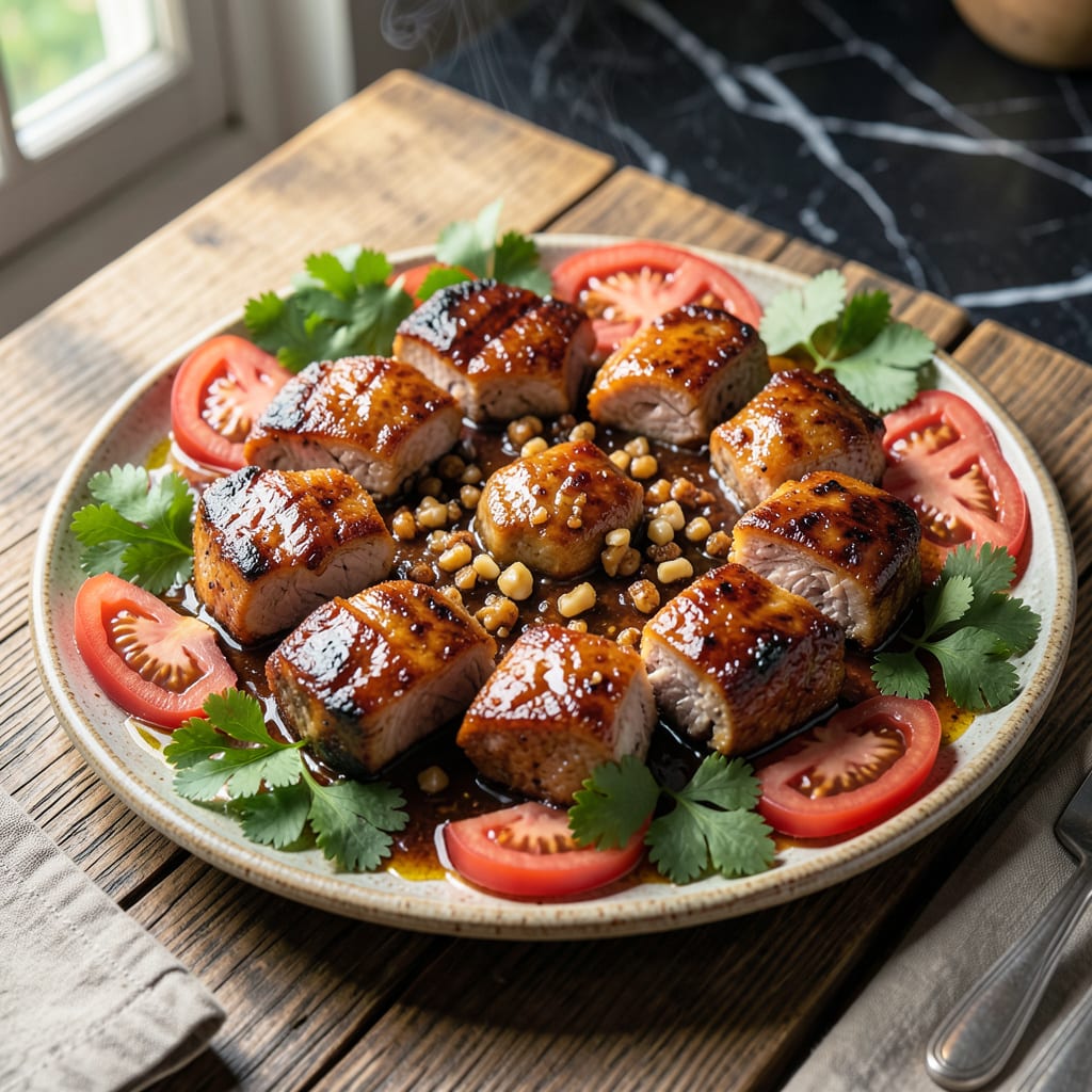 BBQ Pork Recipe Filipino Style: Adobo Glazed Fall Off The Bone Goodness detailed visual guide
