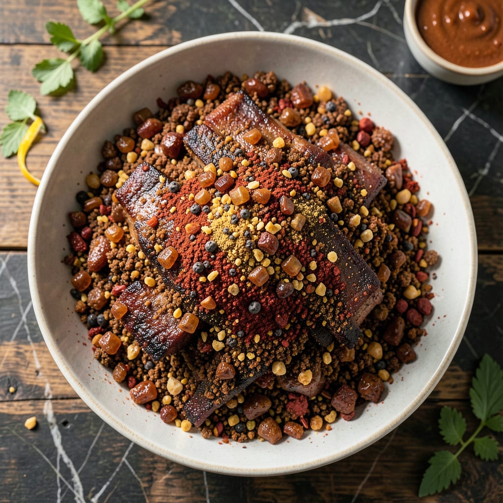Complete BBQ Pork Ribs Dry Rub Recipe: Smoky Spice Blend for Perfect Bark overview image