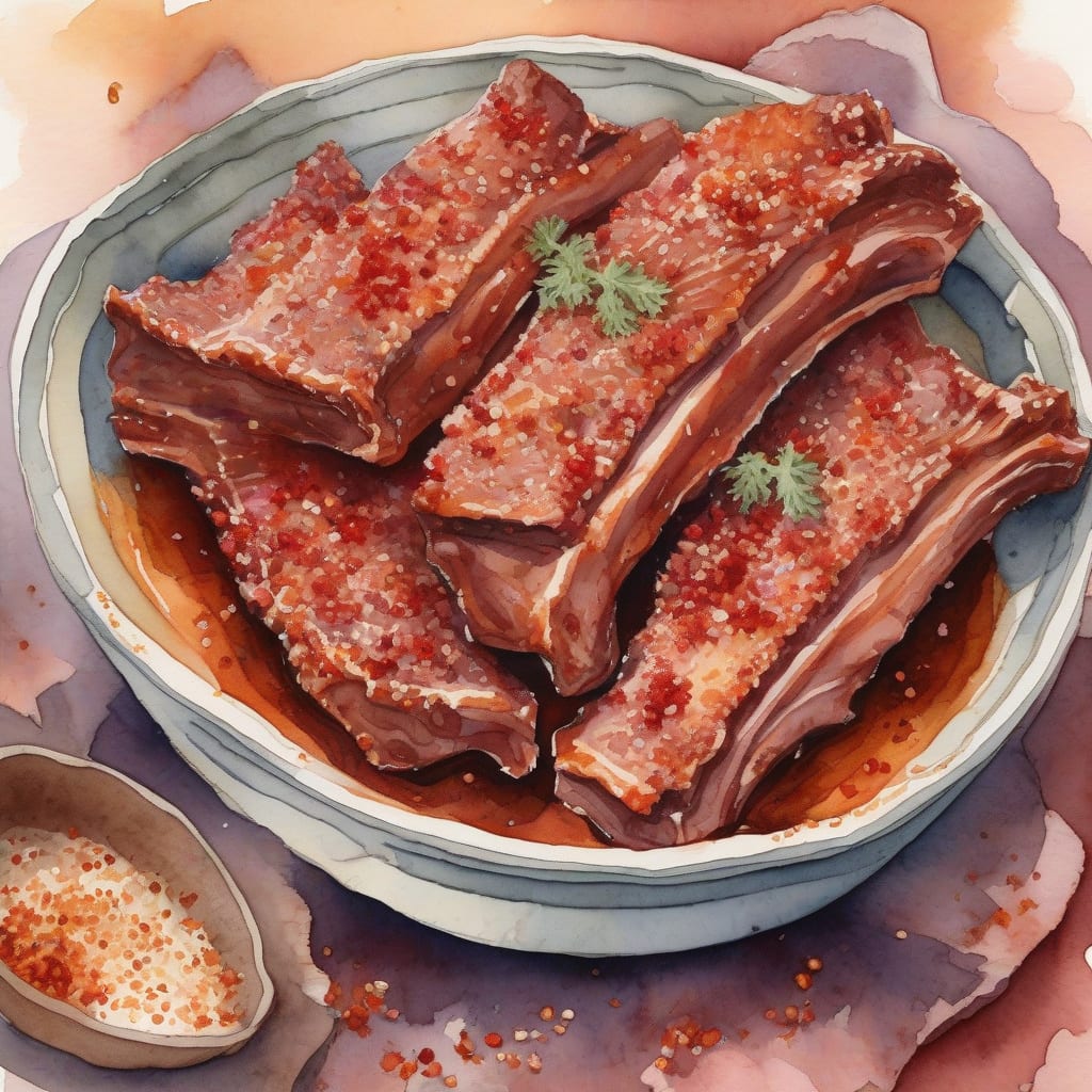 BBQ Pork Ribs Recipe: Fall Off The Bone Tender Every Time example with annotations