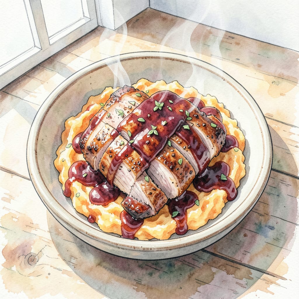 Visual representation of BBQ Pork Shoulder Recipe Instant Pot: Fall Apart Tender in 90 Minutes