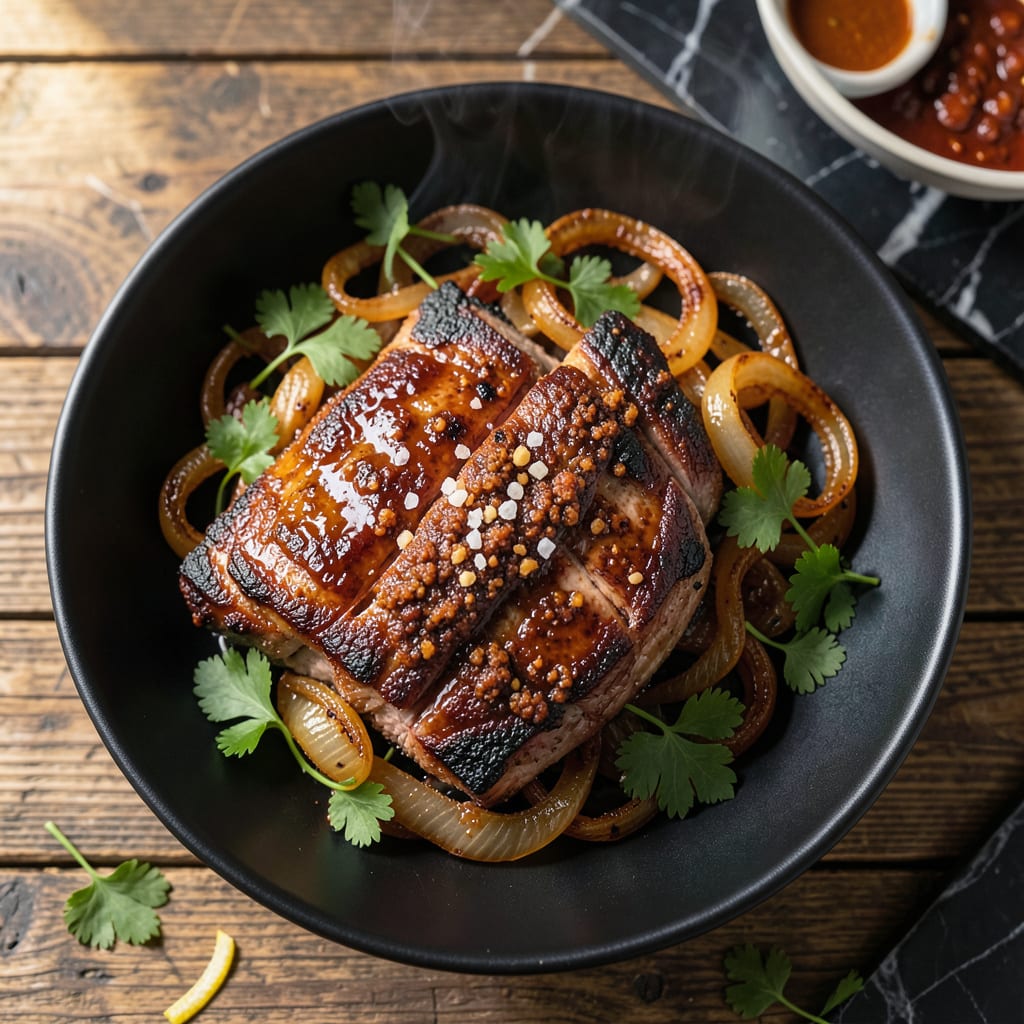 Comprehensive BBQ Pork Shoulder Steak Recipe: Char Grilled Juiciness With Bold Spice Rub visual reference