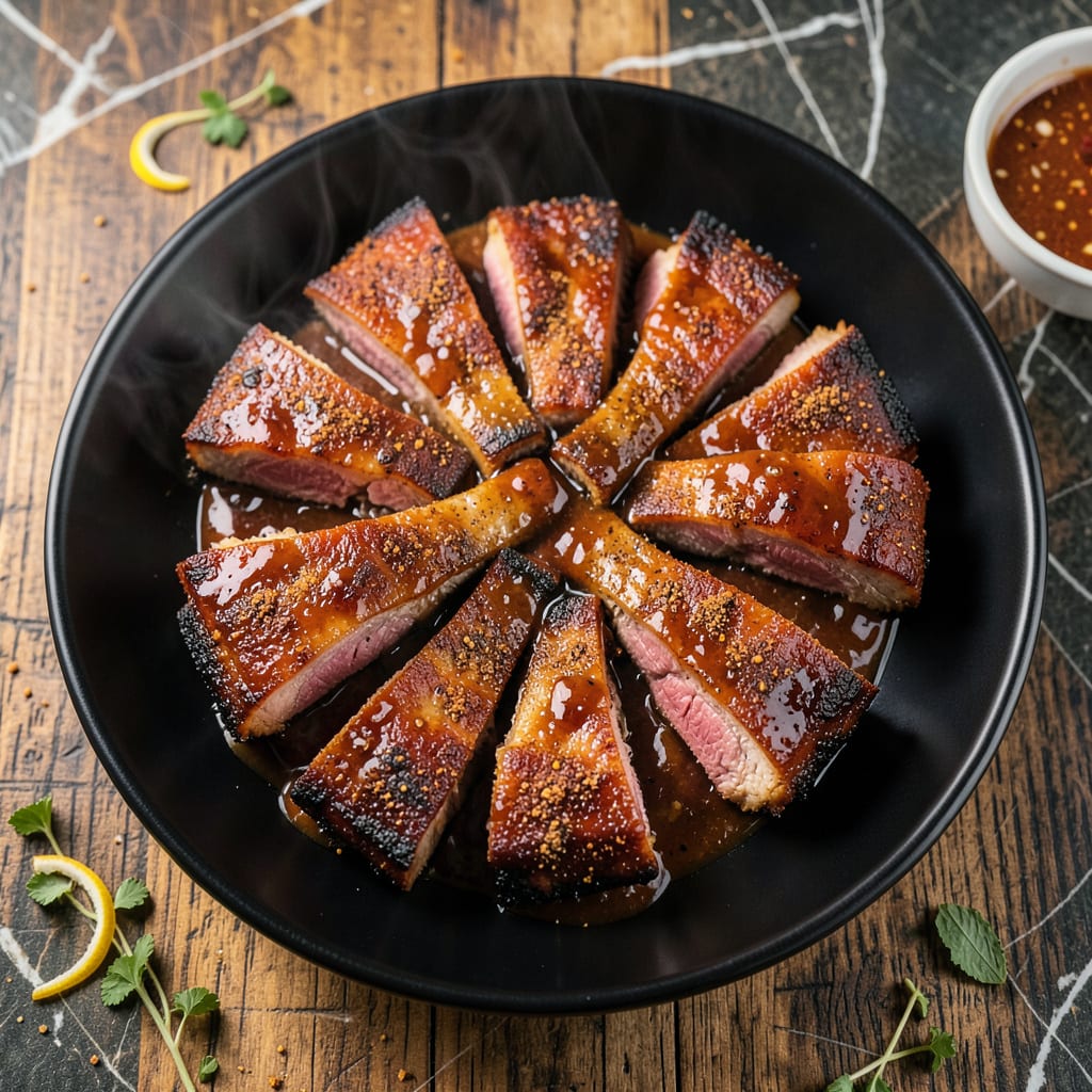Comprehensive BBQ Pork Spareribs Recipe: Smoky Char and Pull Apart Tenderness visual reference