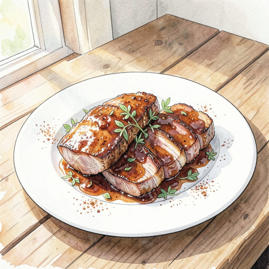 BBQ Pork Steaks Recipe Oven: Tender and Juicy in Minutes illustration with key details
