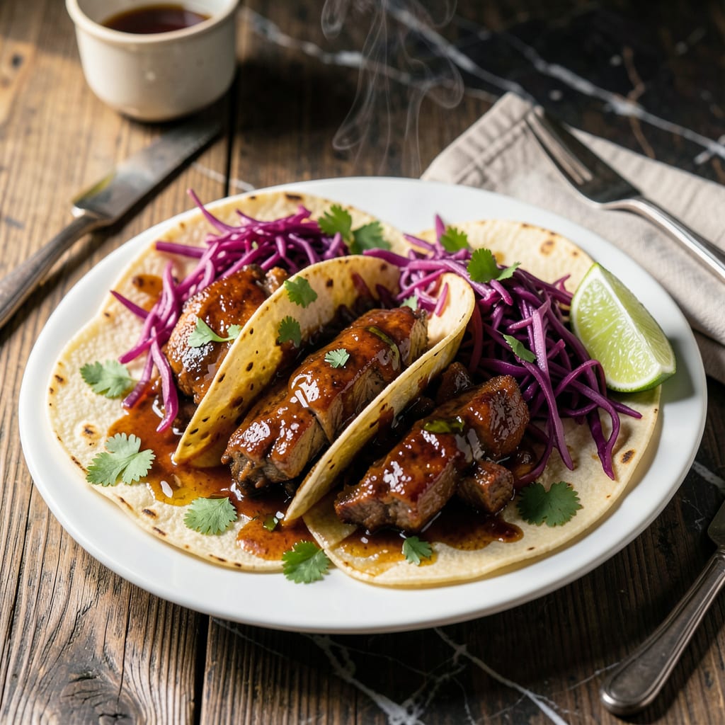 Comprehensive bbq pork tacos recipe visual reference