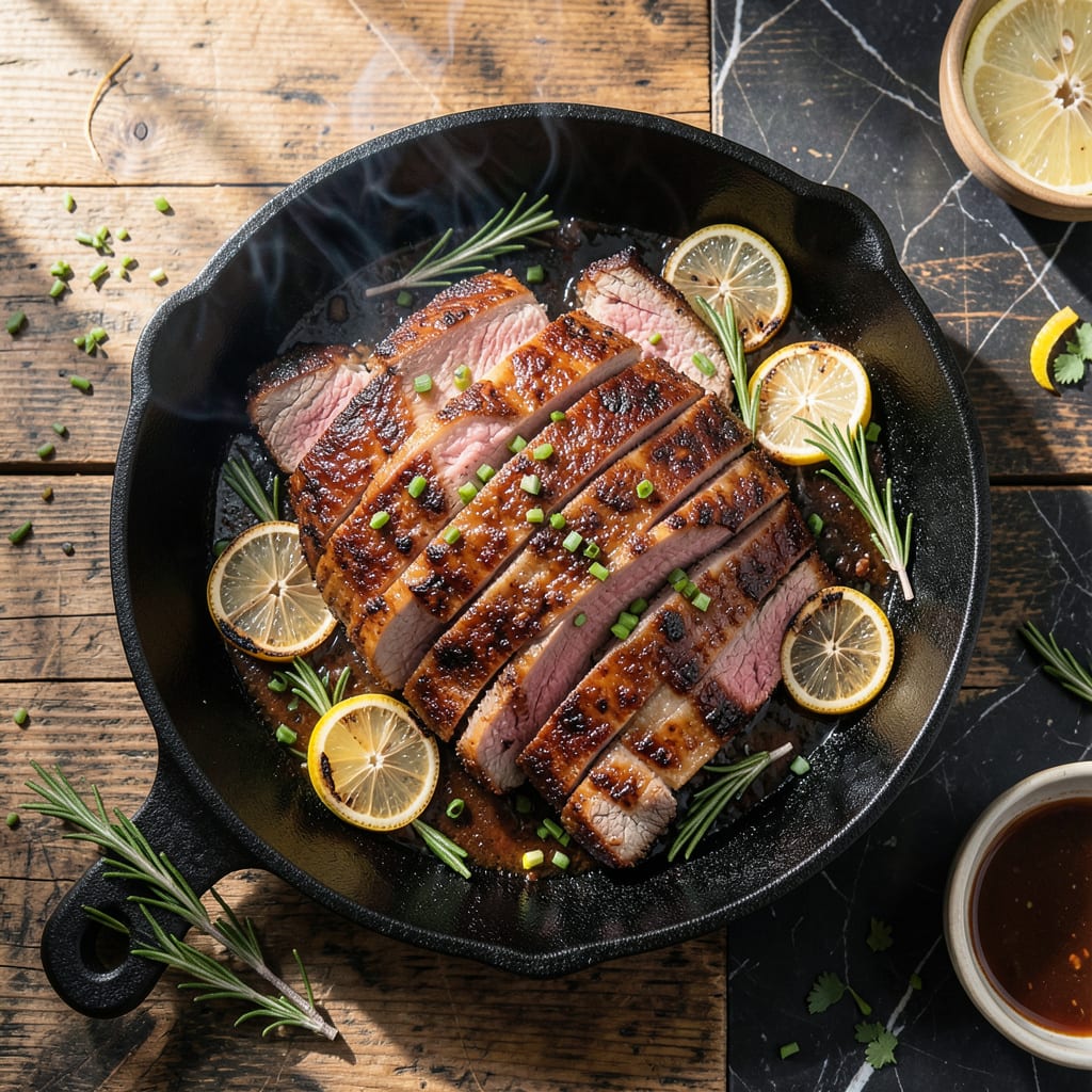Visual representation of bbq pork tenderloin recipe