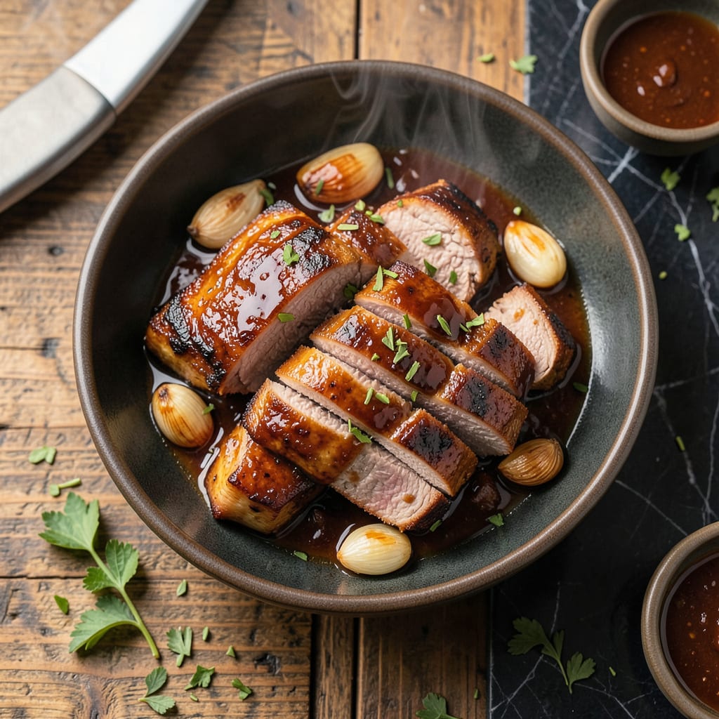 Comprehensive BBQ Pork Tenderloin Recipe: Apple Cider Vinegar Glazed Juiciness visual reference