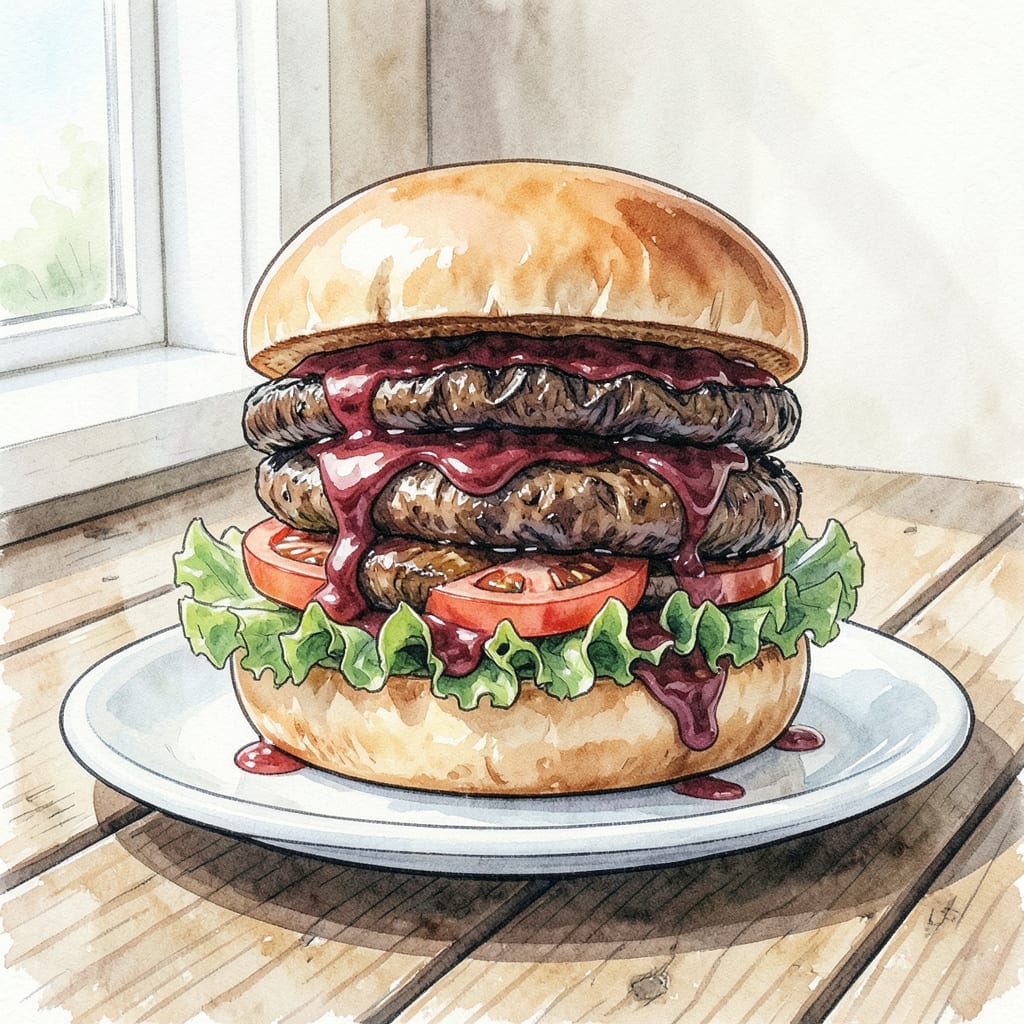 Complete BBQ Portobello Burgers Recipe: Umami Rich Vegetarian Delight overview image
