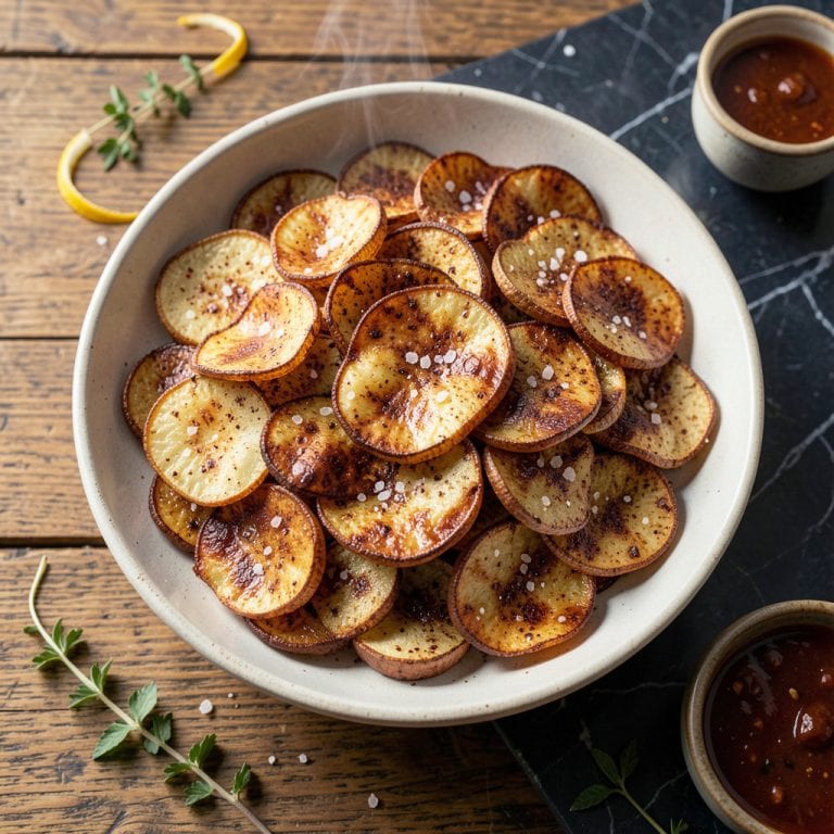 BBQ Potato Chips Recipe: Smoky Crunch Without the Grill example with annotations