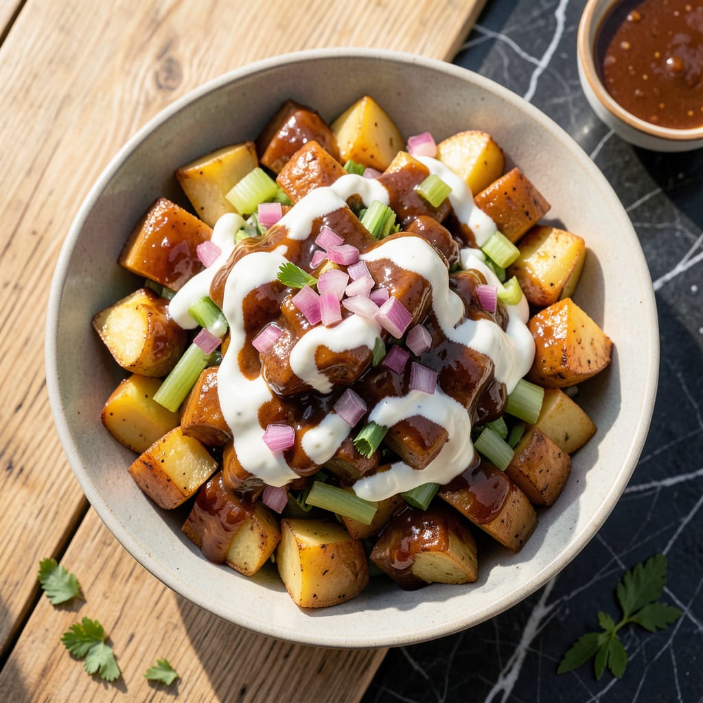 BBQ Potato Salad Recipe: Smoky Creaminess With a Tangy Twist detailed visual guide