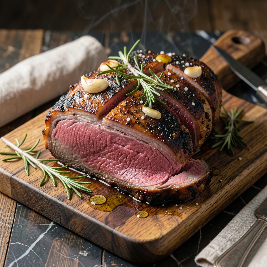 BBQ Prime Rib Roast Recipe: Smoky Crust and Rosy Center detailed visual guide