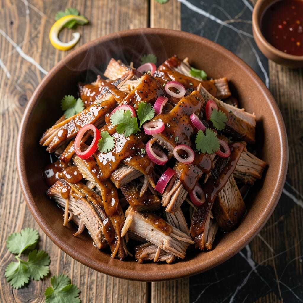 Complete BBQ Pulled Pork Crock Pot Recipe Dr Pepper: Soda Infused Slow Cooked Tenderness overview image