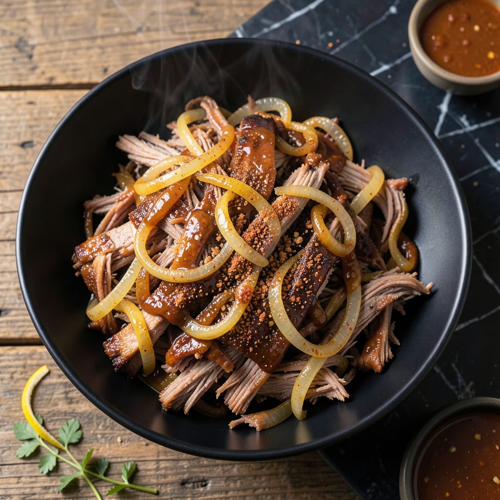 BBQ Pulled Pork Loin Recipe Slow Cooker: Hands Off Smoky Juiciness detailed visual guide