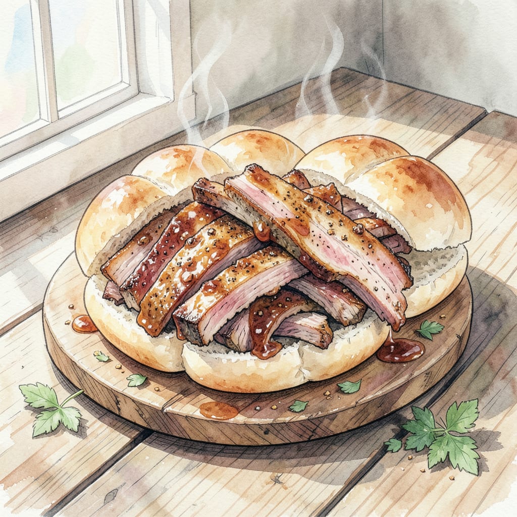 Visual representation of BBQ Pulled Pork Recipe Grill: Tender Shreds in 8 Hours