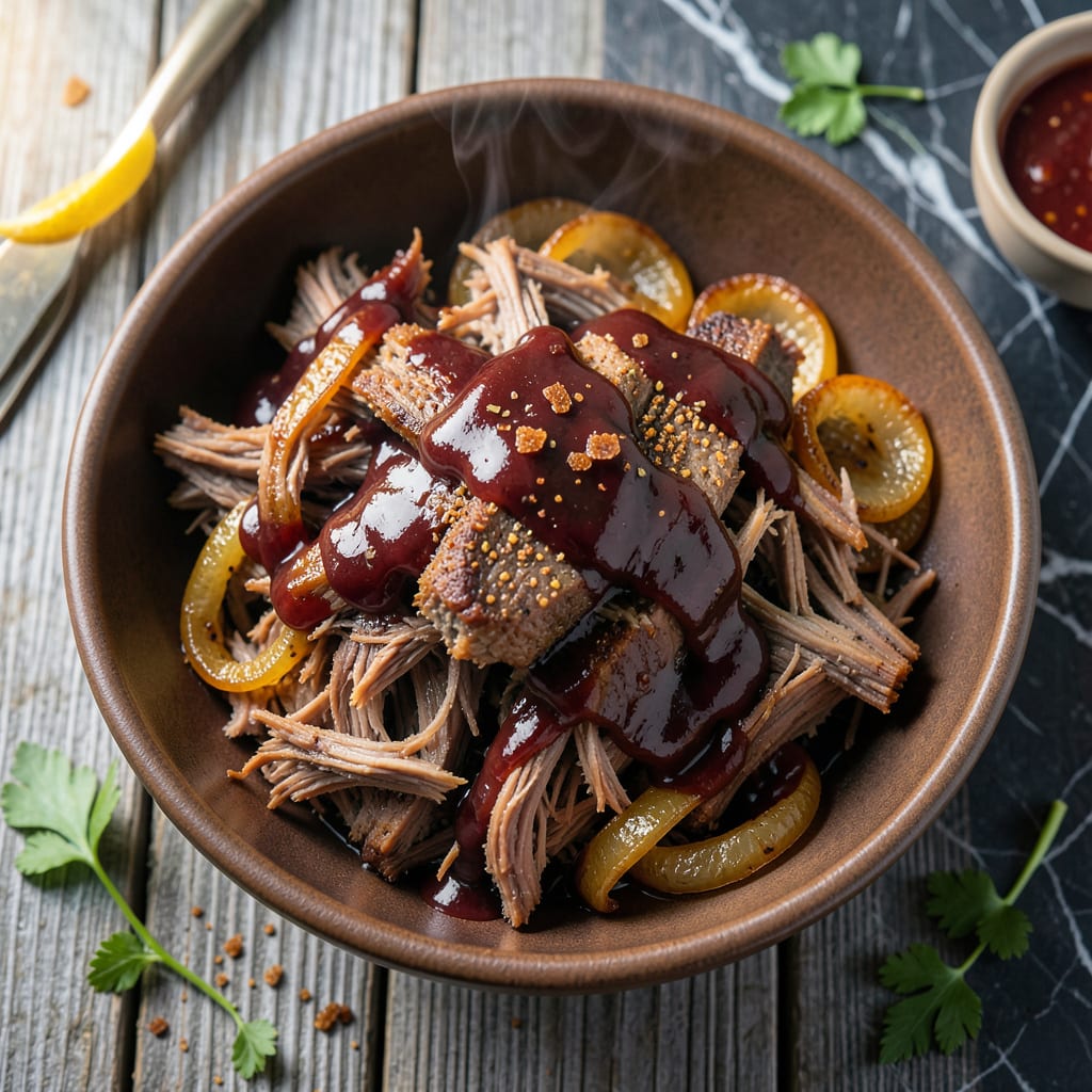 BBQ Pulled Pork Recipe Pressure Cooker: Fall Off The Bone Tender in 90 Minutes detailed visual guide