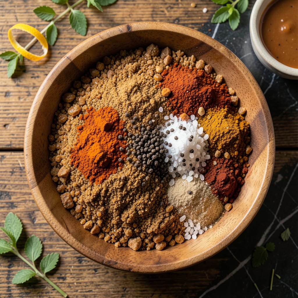 Comprehensive bbq pulled pork seasoning recipe visual reference