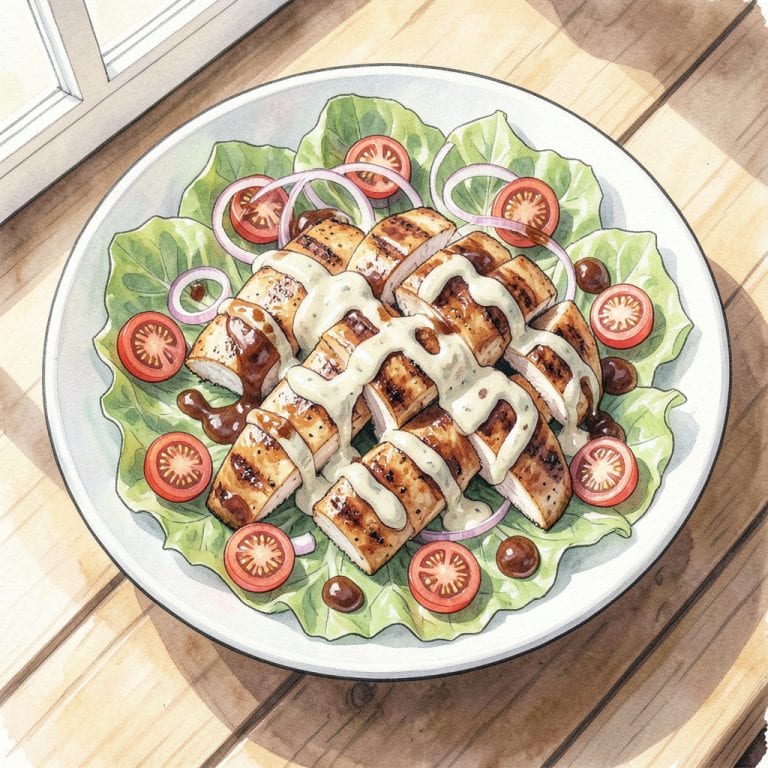 Complete BBQ Ranch Salad Recipe: Crunchy, Creamy Summer Delight overview image
