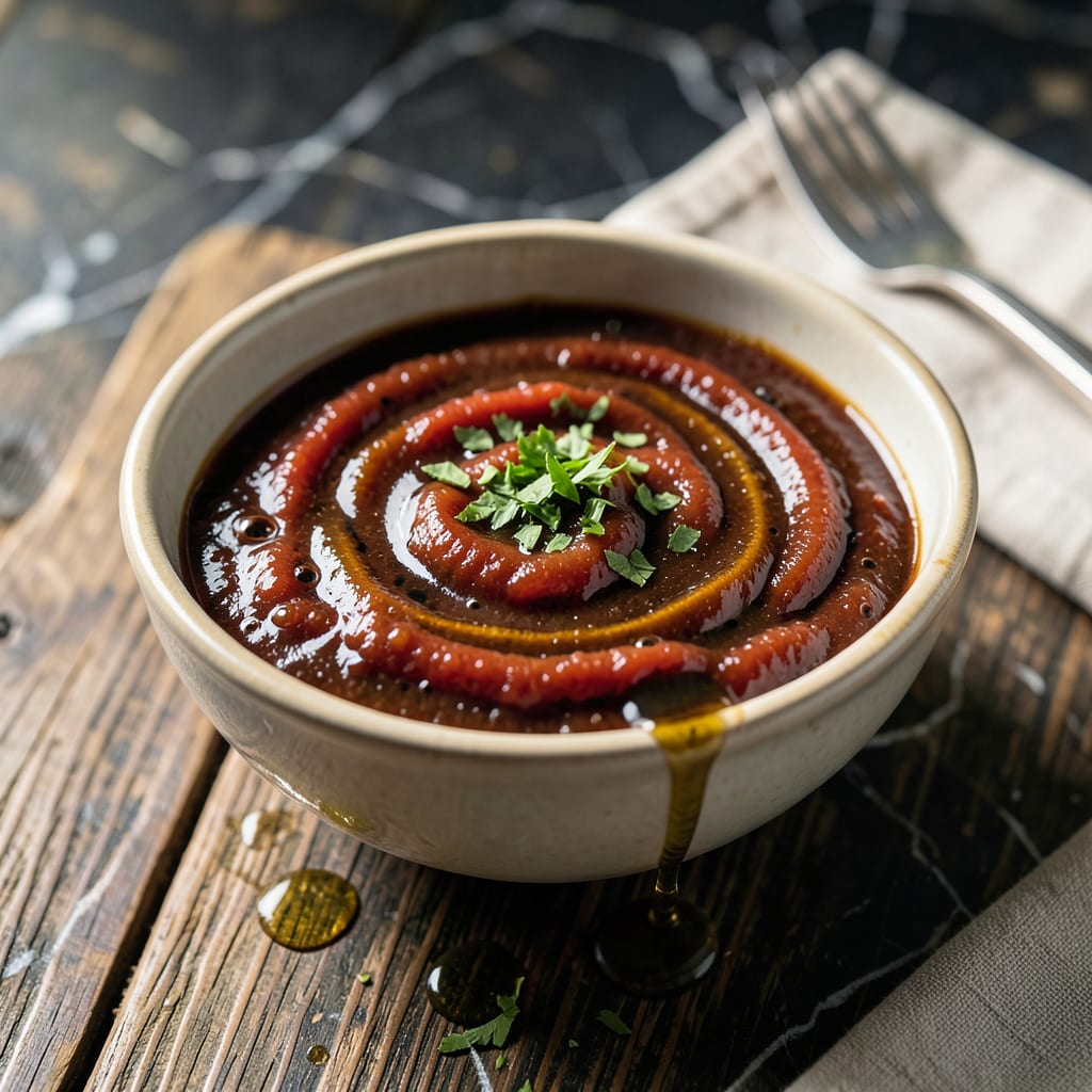 bbq rib mop sauce recipe example with annotations