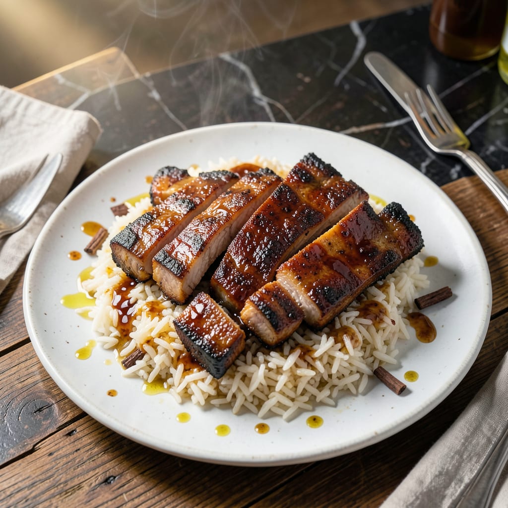 BBQ Ribs and Rice Recipe: Smoky Meets Savory in One Bowl detailed visual guide