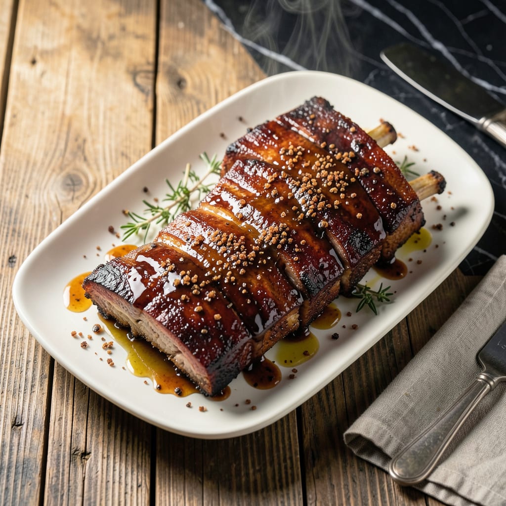 Complete bbq ribs recipe pressure cooker overview image