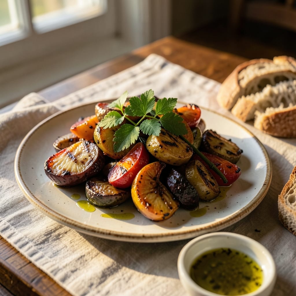 BBQ Roast Vegetables Recipe: Smoky Char With Caramelized Edges