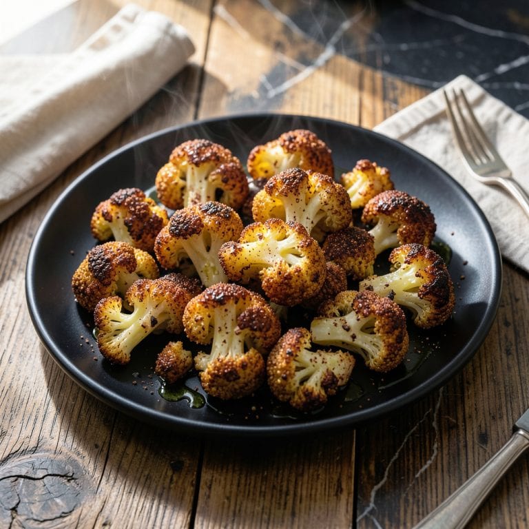 Complete BBQ Roasted Cauliflower Recipe: Smoky Char With Caramelized Edges overview image