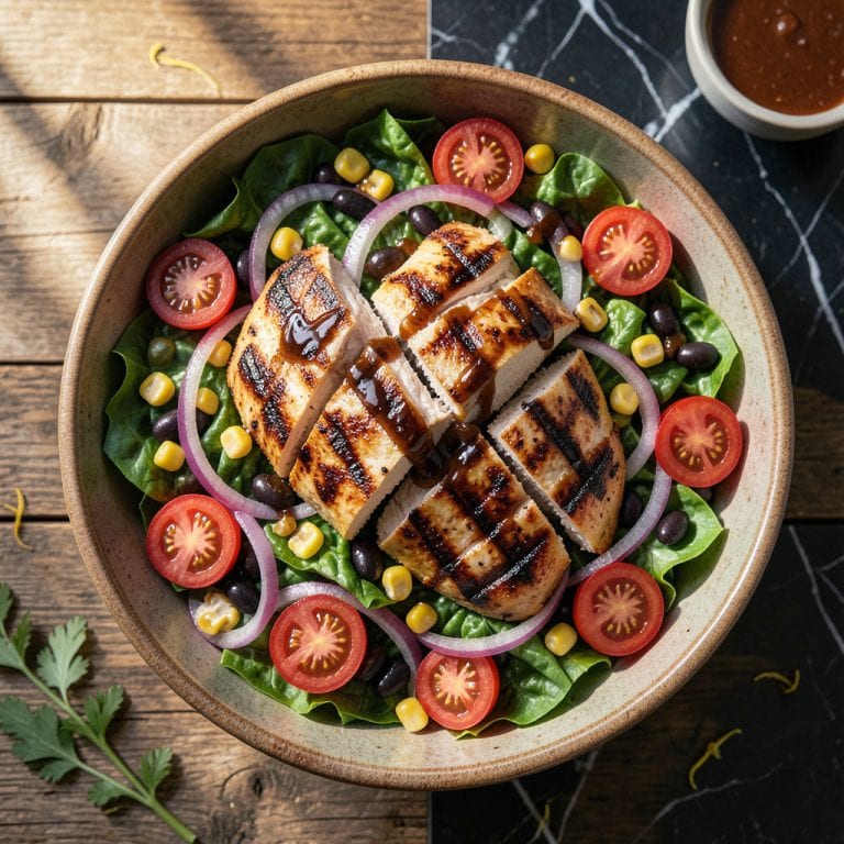 BBQ Salad Recipe Ideas: Smoky Crunch in Every Bite illustration with key details