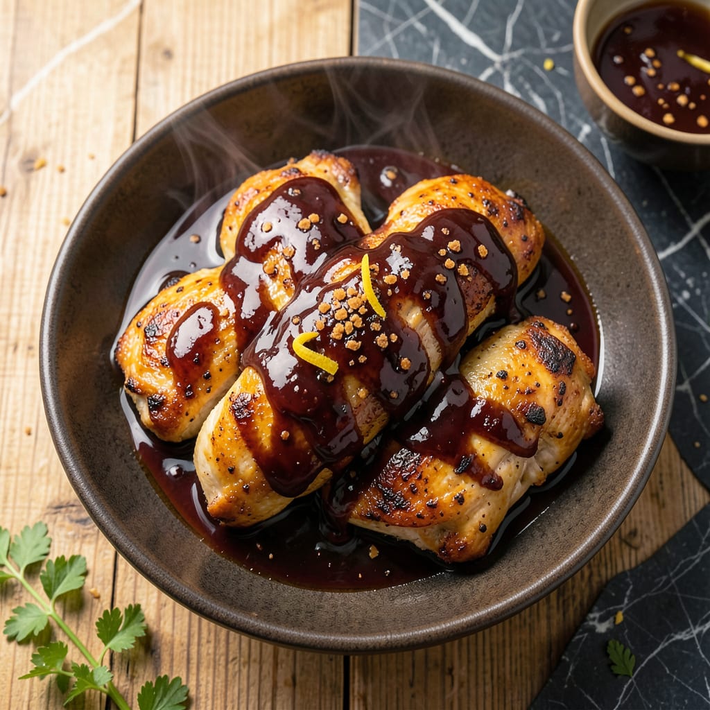 BBQ Sauce Chicken Marinade Recipe: Smoky Sweet Infusion for Juicy Grilled Chicken example with annotations