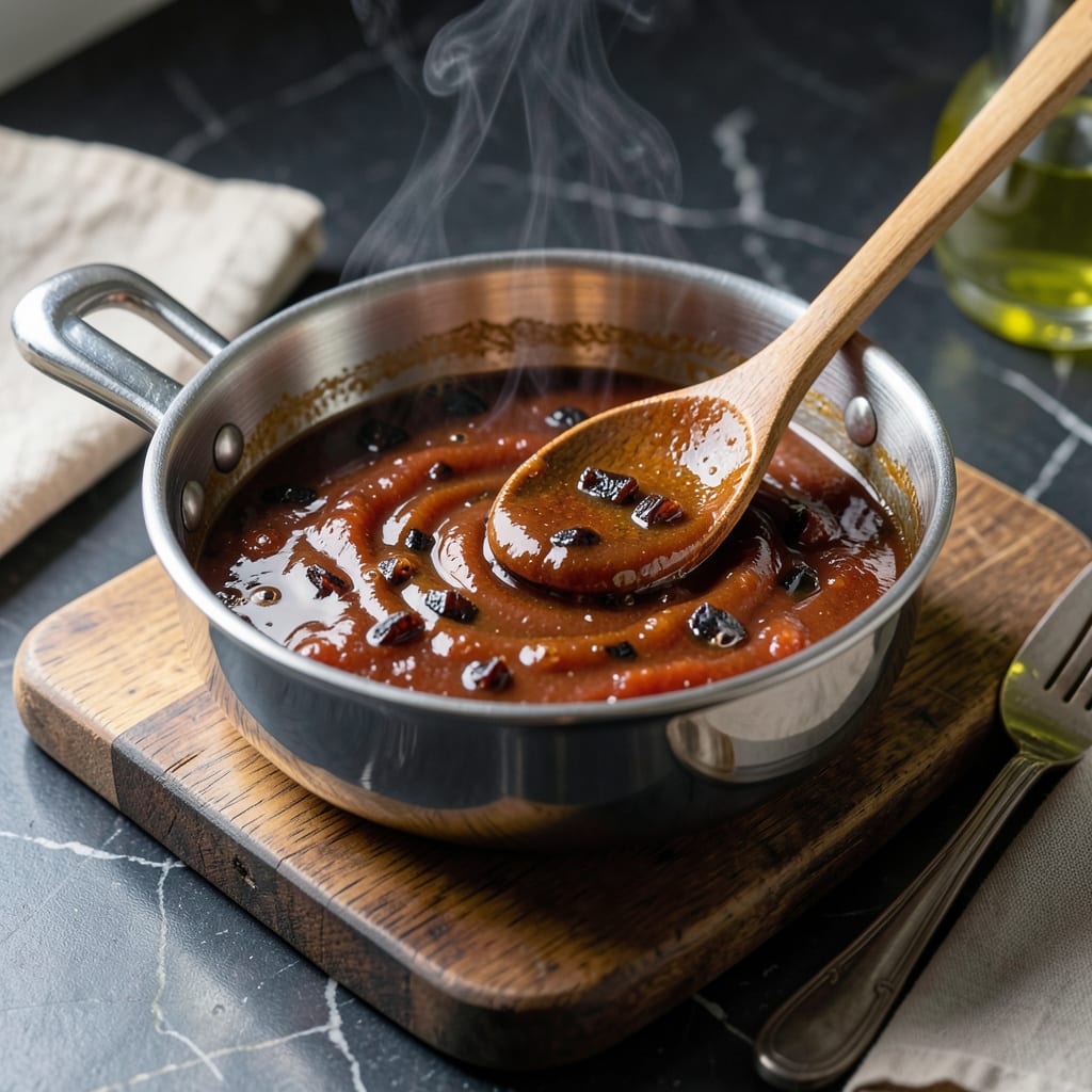 BBQ Sauce Liquid Smoke Recipe: Deep Smoky Flavor in Minutes illustration with key details