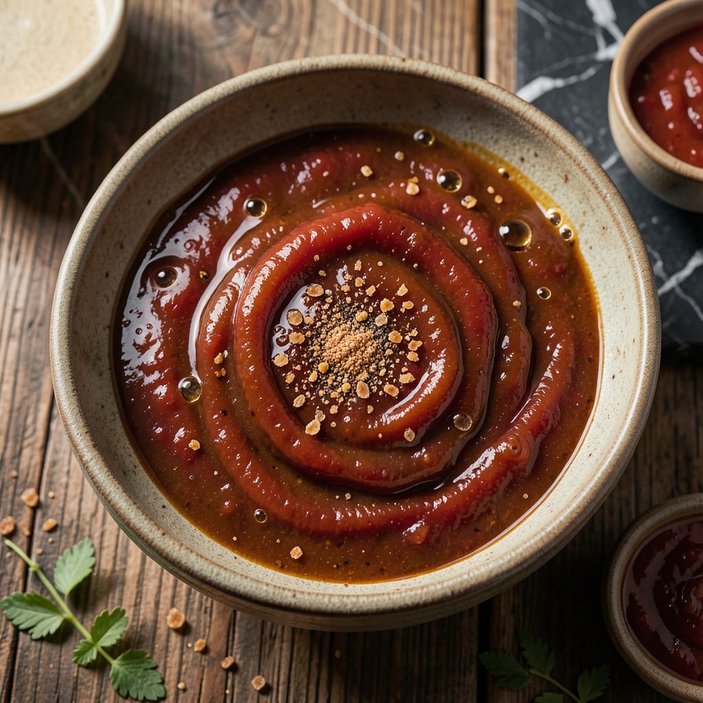 BBQ Sauce Marinade Recipe: Smoky Sweetness for Tender Meats illustration with key details