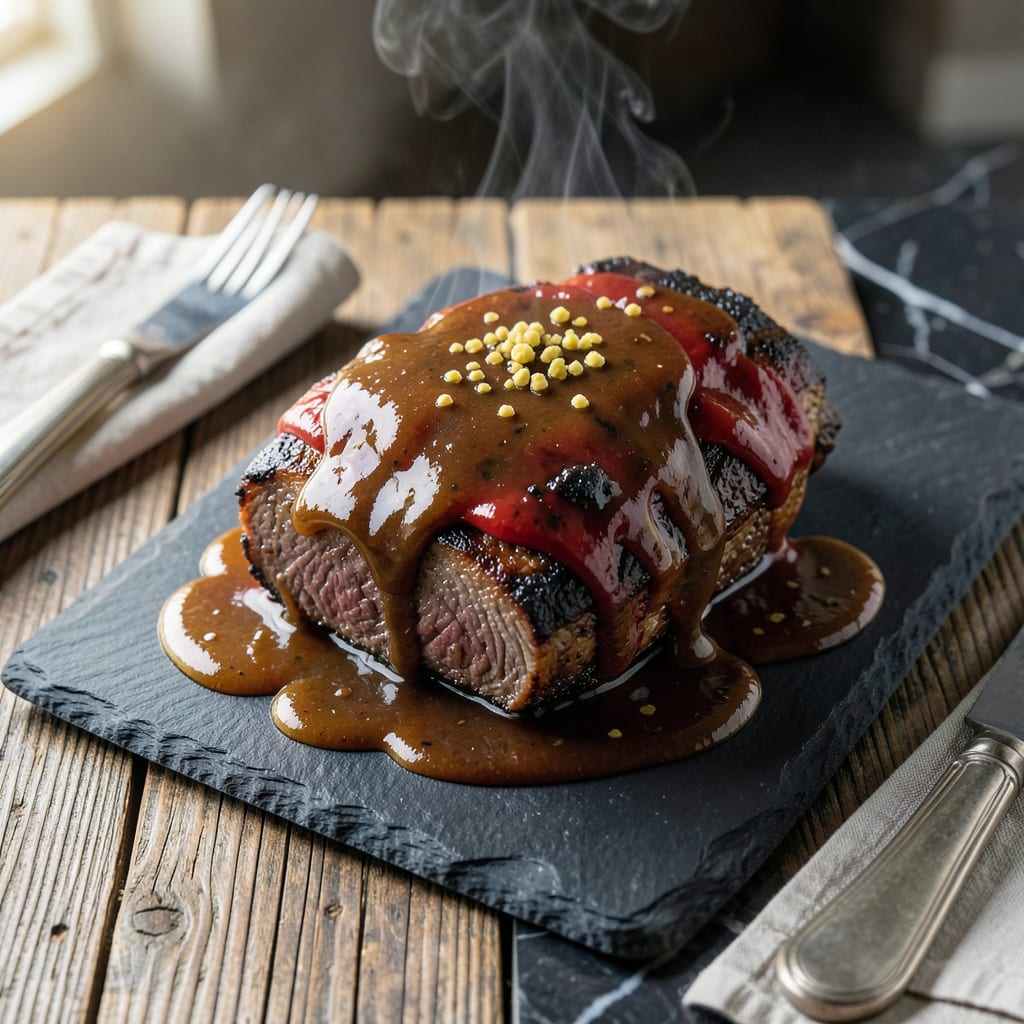 Comprehensive bbq sauce recipe for beef roast visual reference