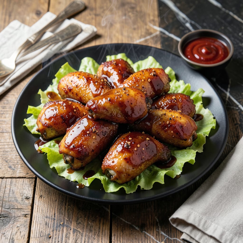 BBQ Sauce Recipe for Chicken Wings: Tangy Sweet Glaze with Bold Smokiness detailed visual guide