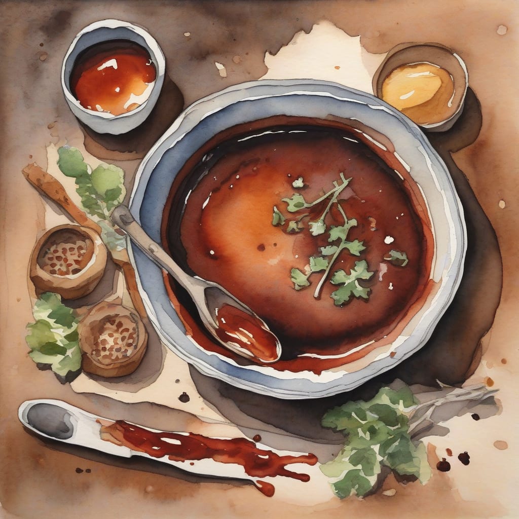BBQ Sauce Recipe Without Tomato Products: Tangy Alternative to Classic BBQ illustration with key details