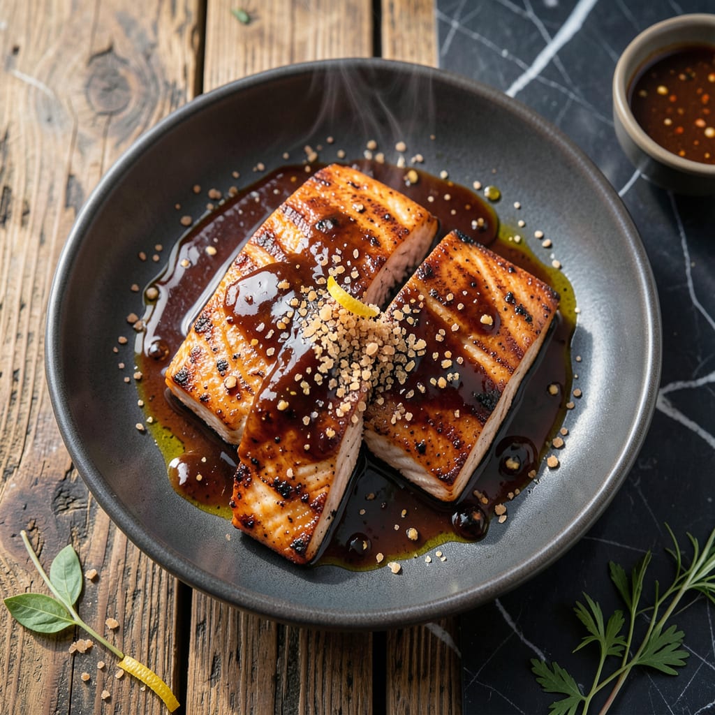 Comprehensive BBQ Sauce Salmon Recipe: Sweet and Smoky Oven Glazed Fillets visual reference