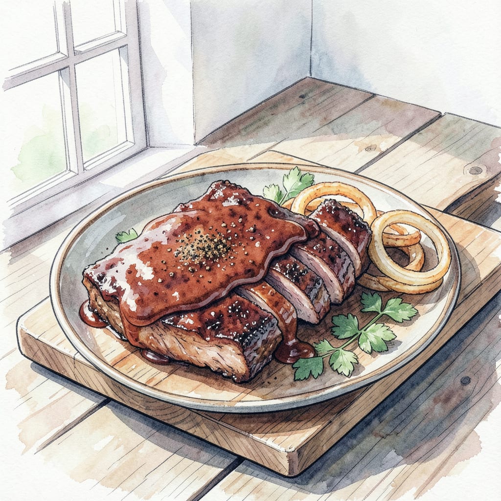 BBQ Secret Sauce Recipe: Sweet & Smoky Flavor Boost illustration with key details