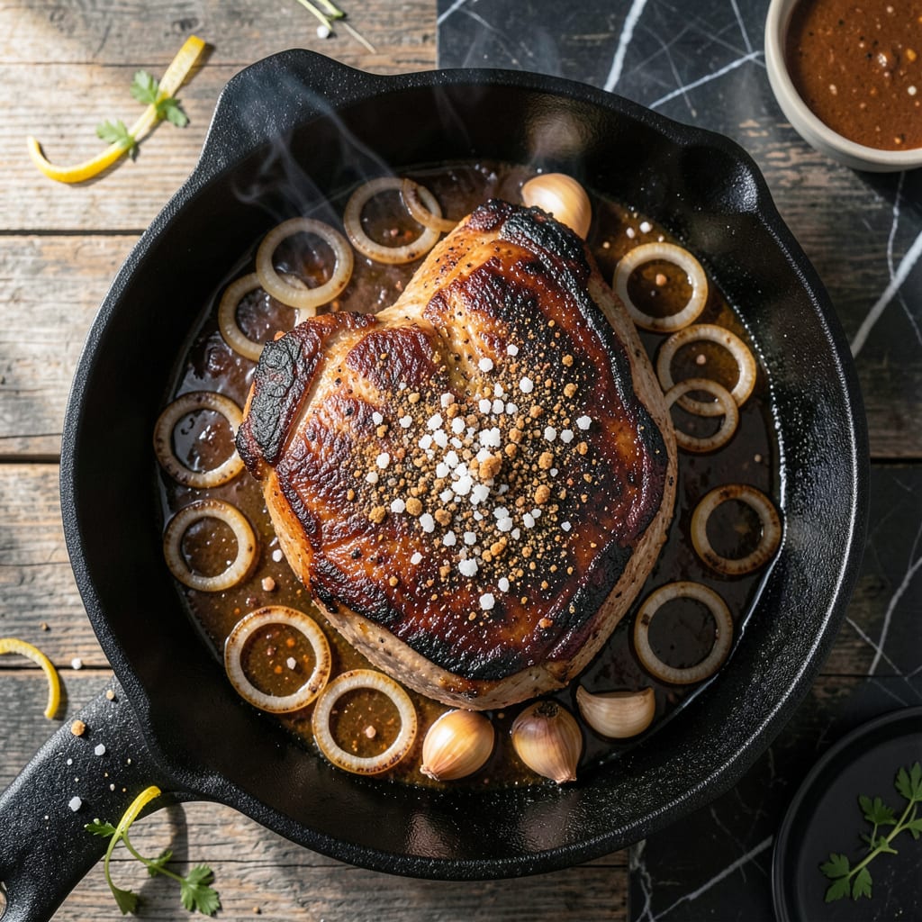 BBQ Sirloin Roast Recipe: Smoky Depth With Caramelized Crust example with annotations