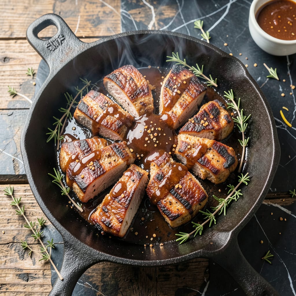 Comprehensive bbq smoked pork chops recipe visual reference